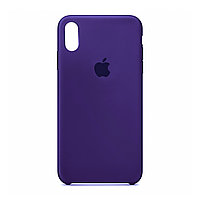 Чехол для Apple iPhone XS Max (6.5*) back cover Silicone Case Copy, Dark Purple