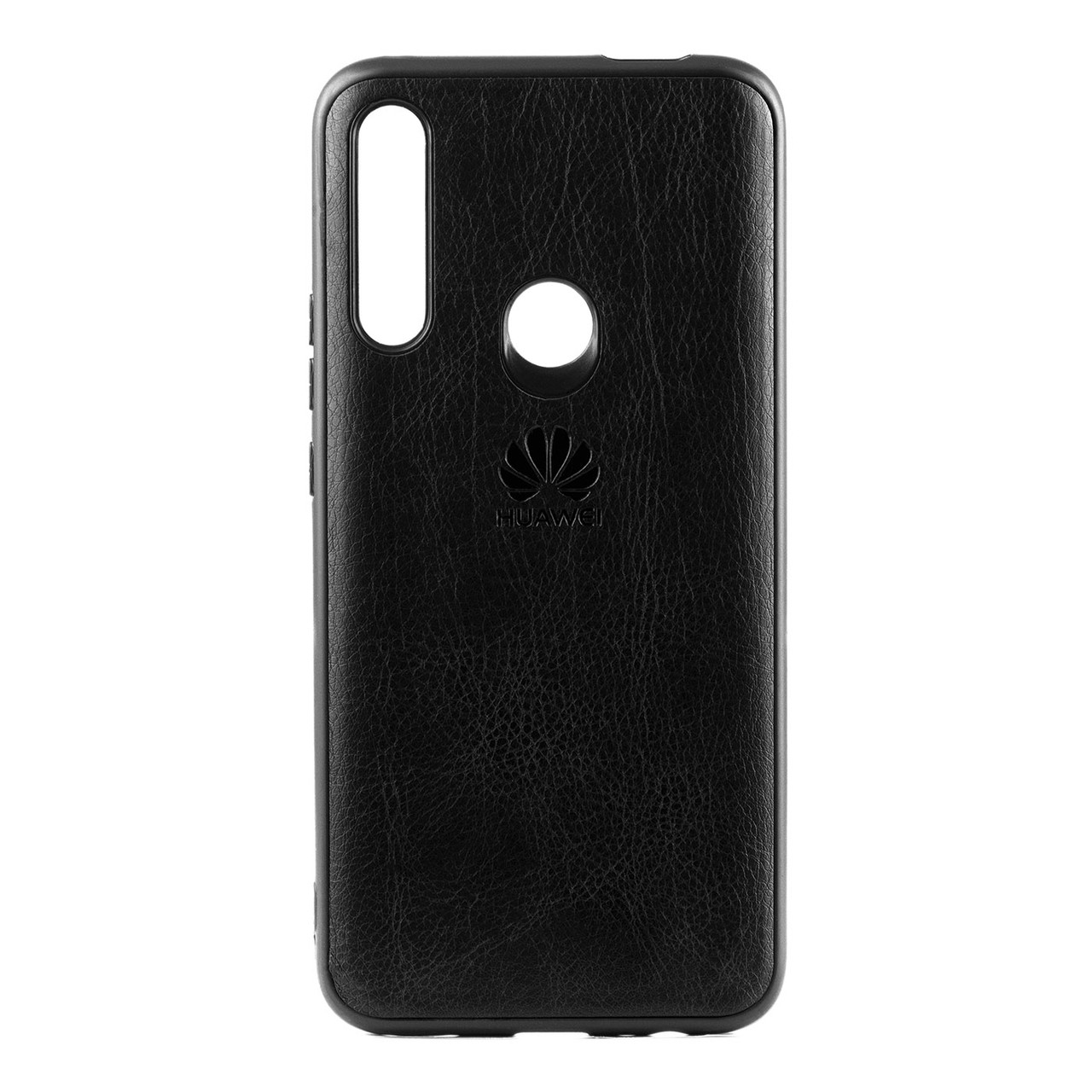 Чехол для Huawei P Smart Z back cover TPU Leather Black - фото 1 - id-p115054592