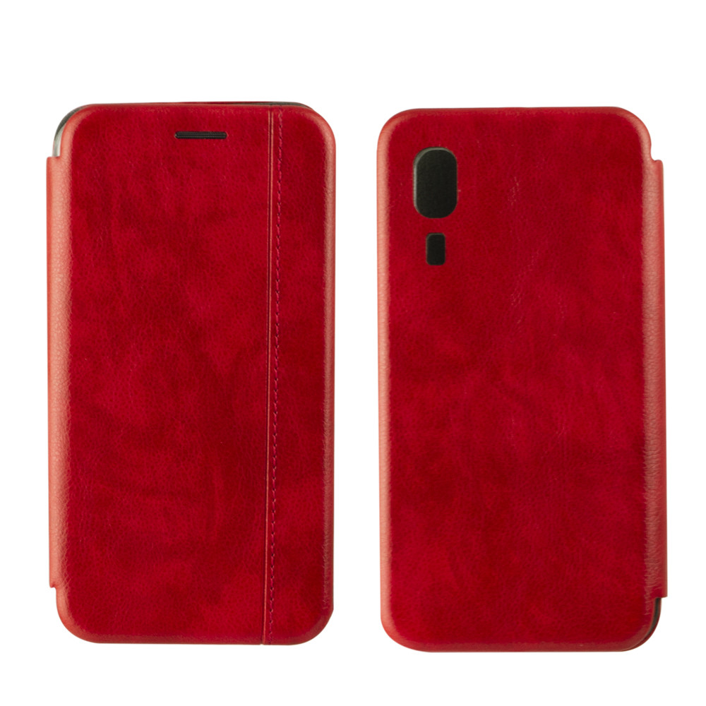 Чехол для Samsung Galaxy A2 Core book cover Open Leather, Red - фото 1 - id-p115054744