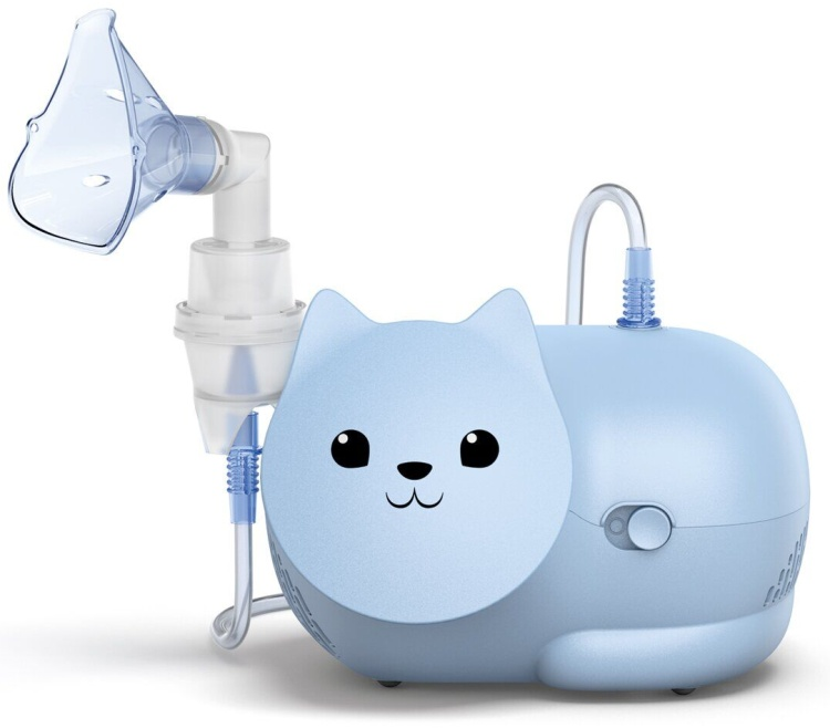 Компрессорный ингалятор для детей Omron Nami Cat NE-C303K-KDE, фото 1