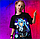 Светящаяся футболка "Аниме. Девочка с котенком" (р.44 Рост 146-152), фото 4