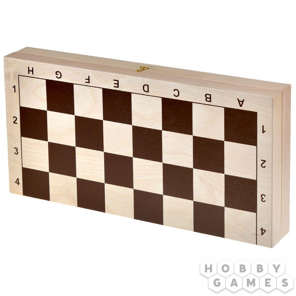 Настольная игра: Шахматы Гроссмейстерские 57*43*21 (деревянная коробка) - фото 1 - id-p115060976