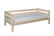 Кровать детская Соня, лакированный массив сосны 80х190 см, фото 3