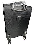 Маленький тканевый дорожный чемодан на 4-х колёсах 'Wemge sabre (высота 57 см, ширина 36 см, глубина 24 см), фото 9