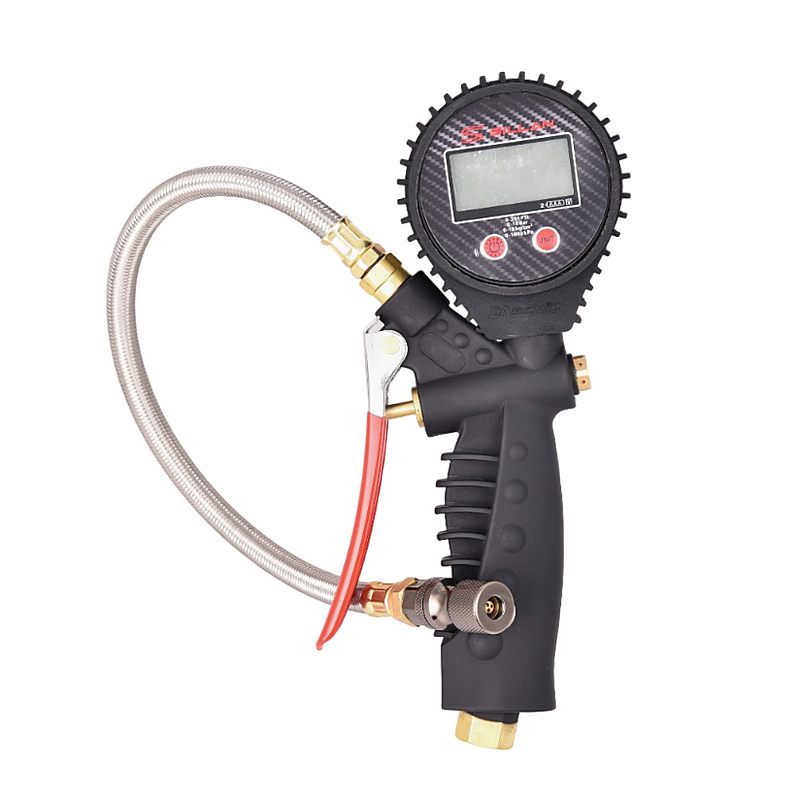 Пистолет для подкачки шин с цифровым манометром Sillan AirMaster E01