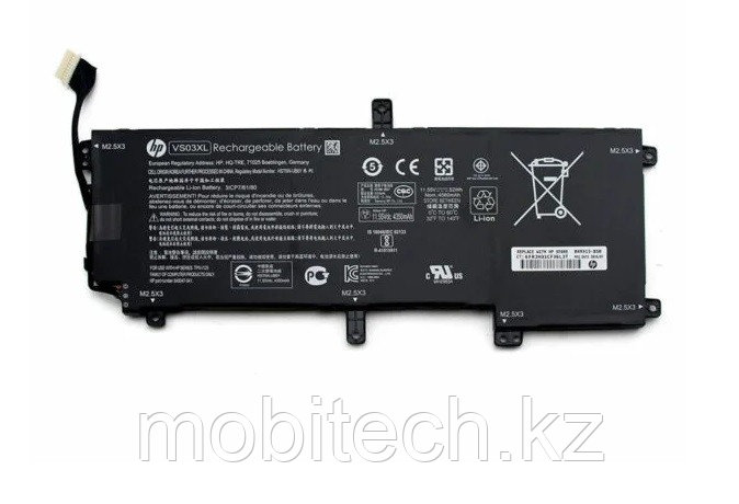 Аккумуляторы HP VS03XL 11.55V 43.3Wh 4350mAh HP Envy 15-AS батарея аккумулятор original