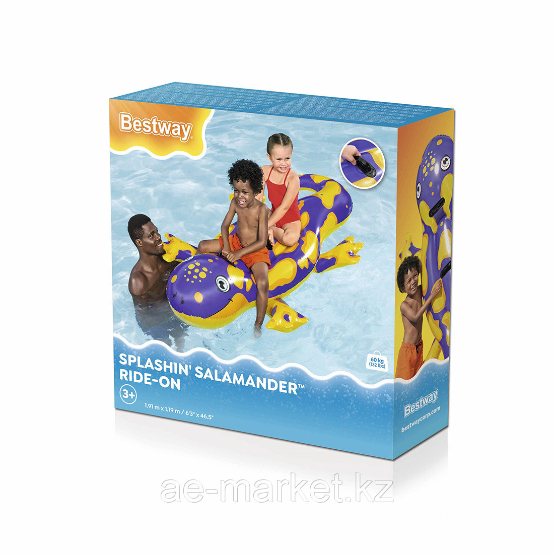 Надувная игрушка Bestway 41502 в форме саламандры для плавания - фото 3 - id-p114673505