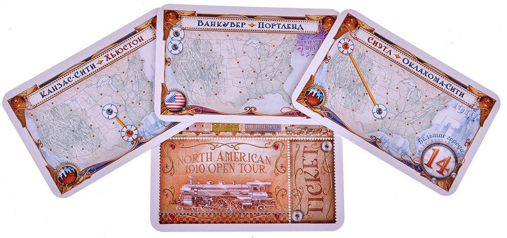Настольная игра: Ticket to Ride Америка 1910 | Хоббиворлд - фото 3 - id-p115115846