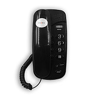 Телефон проводной Texet TX-238 чёрный
