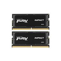 ОЗУ для ноутбука Kingston Fury Impact SO DIMM DDR5, 64GB (32GB x2) DDR5 5600MT-s Non ECC SODIMM, CL40,