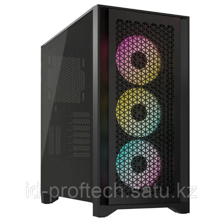 Корпус Corsair iCUE 4000D RGB Airflow черный (CC-9011240-WW) - фото 1 - id-p115116500