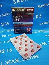 Железо с комплексом витаминов. Iron Max Nutraxin . 30 таб