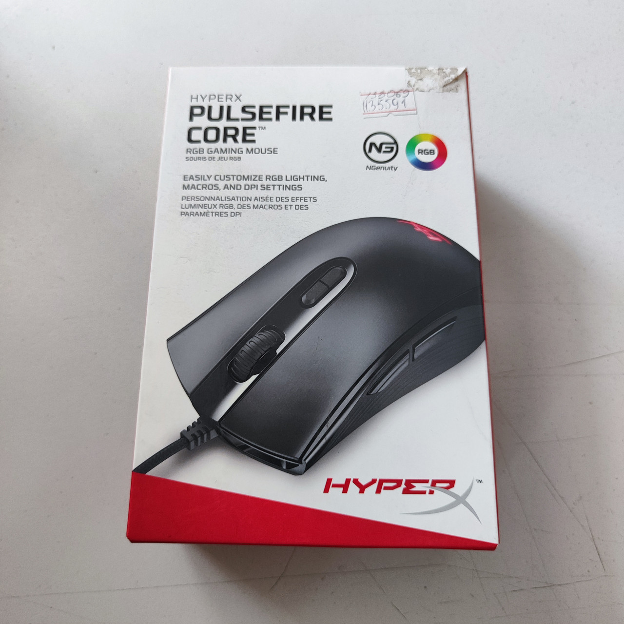 Мышь HyperX Pulsefire Core, Black, Wired, Gaming, Optical, 6200dpi, USB - фото 9 - id-p107798148