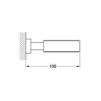 Держатель для стакана Grohe Essentials 40508001 - фото 2 - id-p114899900