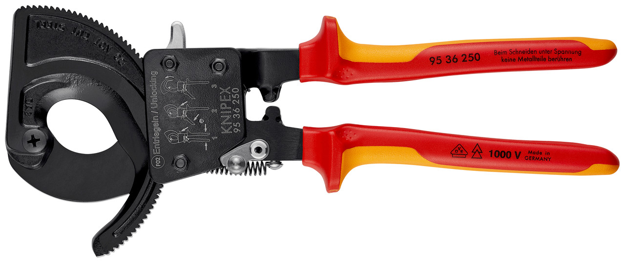 Ножницы для резки кабелей 250 мм 9536250 - фото 4 - id-p101640425