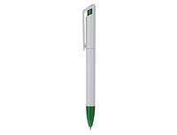 Артикул: SP1073.65, Ручка шариковая белая с зелеными вставками
