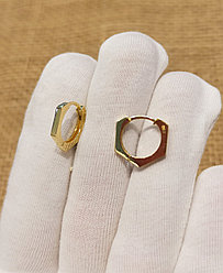 Серьги- конго / 1.3 см ( пр. Абая 141)