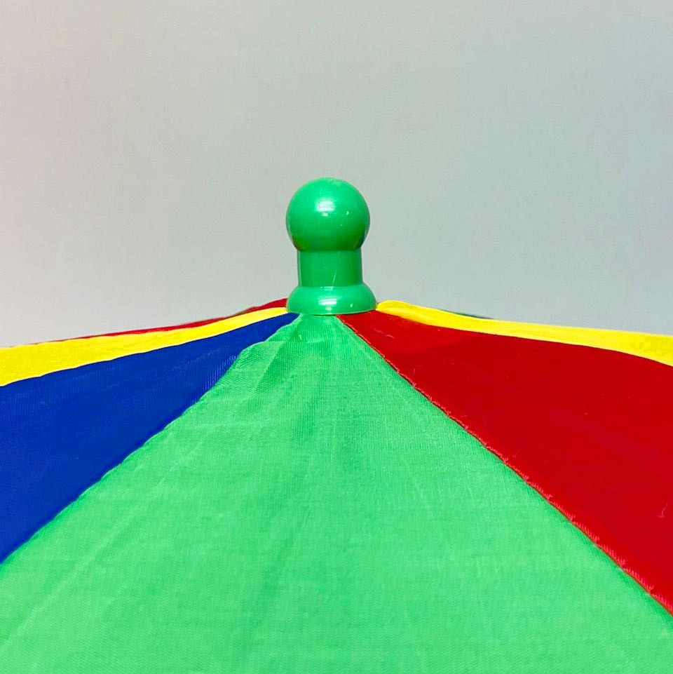 Детский зонт трость со свистком радуга 75 см зеленый - фото 7 - id-p115121813