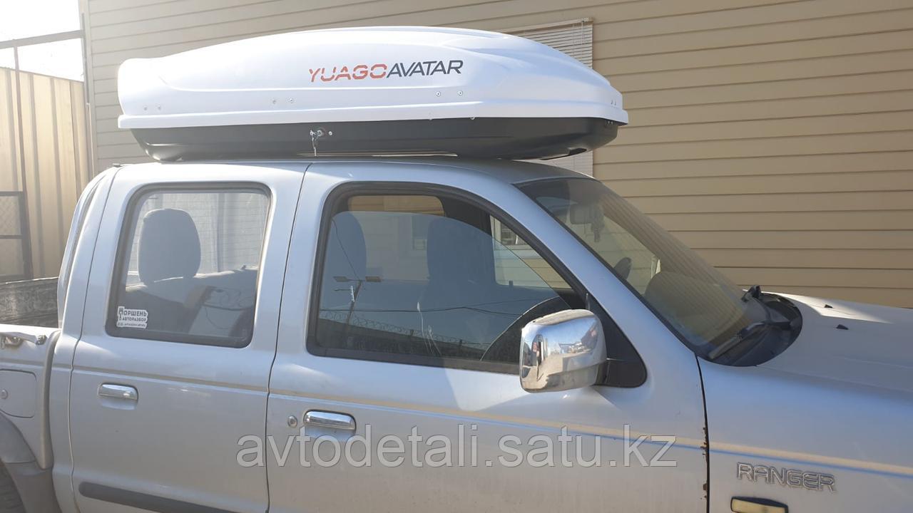 Автобокс багажник на крышу Yuago Avatar 460л 186х86х46см - фото 1 - id-p115121975