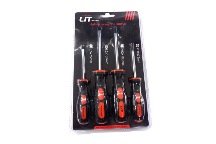 Набор отверток LIT LIT183304 4шт, фото 1
