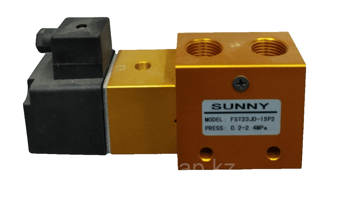 Клапан электромагнитный Sunny FST23JD-15P2 нормально закрытый, G1/2", AC220В DC24В - фото 2 - id-p115121893