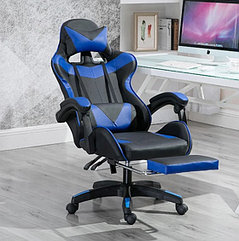 Игровое кресло GC-1050, сине-черное