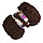 Пряжа детская для ручного вязания «Детская махра» 0+ шоколад, фото 6