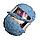 Пряжа детская для ручного вязания «Детская махра» 0+ голубой, фото 4