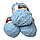 Пряжа детская для ручного вязания «Детская махра» 0+ голубой, фото 2