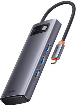 Хаб Baseus Metal Gleam WKWG030213