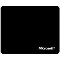 Коврик для мышки Microsoft, матерчатый на резиновой основе, 215мм x 180мм, черный