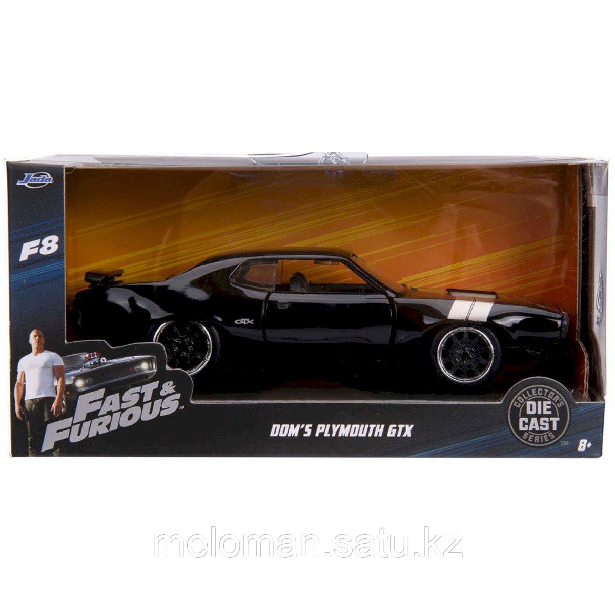 Jada Toys: Fast & Furious. 1:32 Dom s Plymouth GTX '72 - фото 2 - id-p115174180