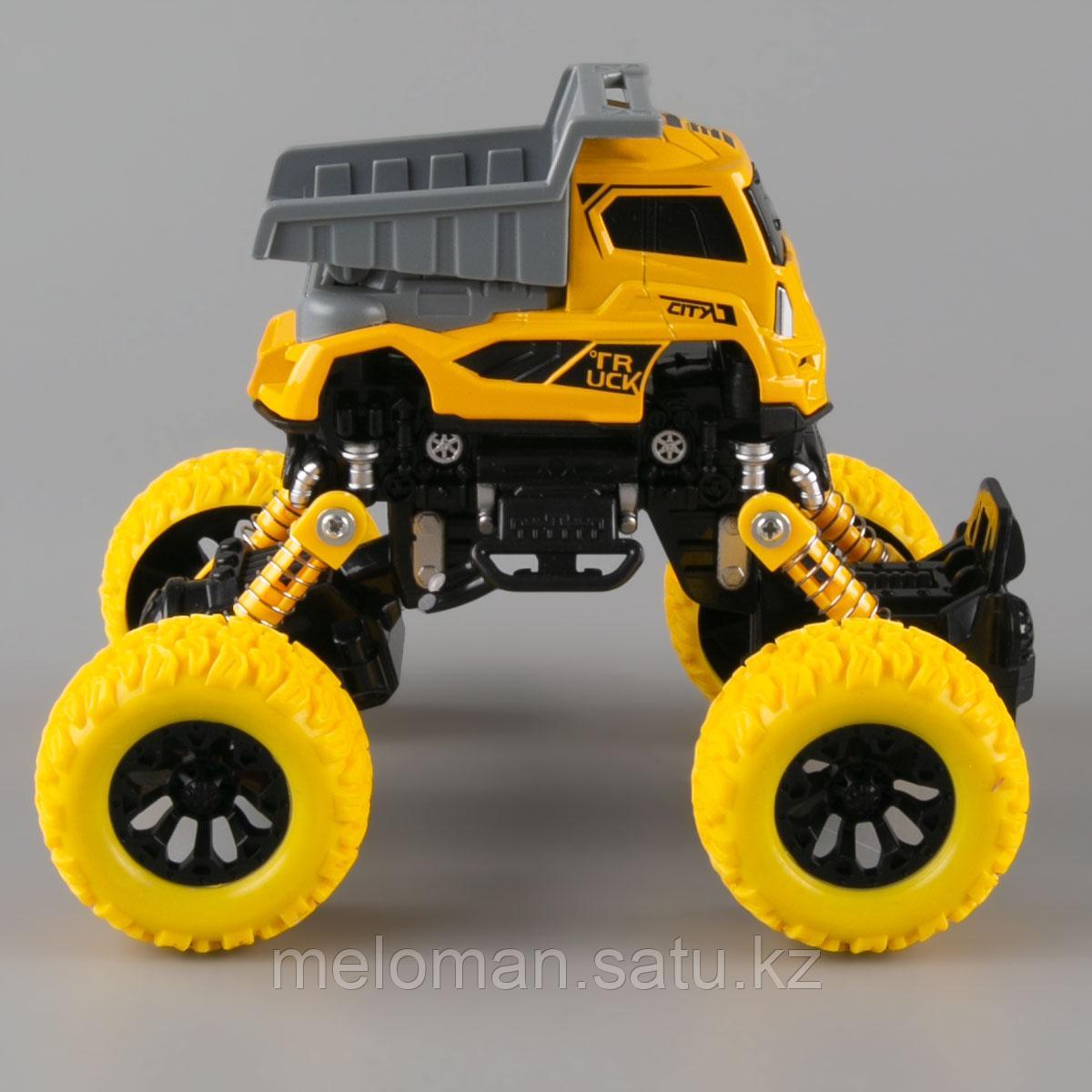 KLX: Игрушка машинка инерционная Самосвал желтый (103) - фото 3 - id-p115174003