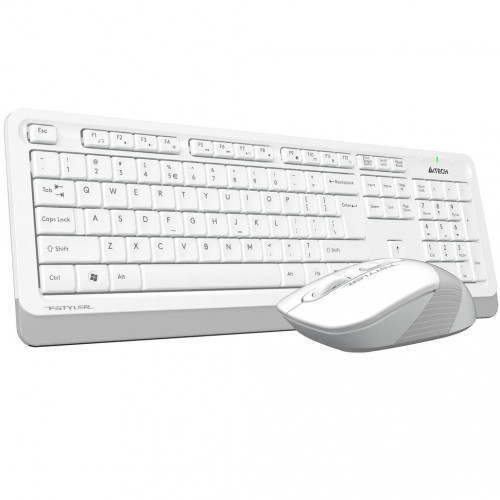 A4Tech Fstyler FG1010 White клавиатура + мышь (FG1010 WHITE) - фото 1 - id-p102136762