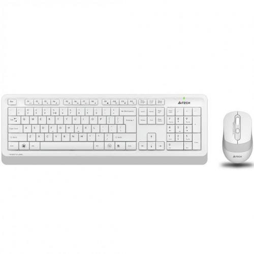 A4Tech Fstyler FG1010 White клавиатура + мышь (FG1010 WHITE) - фото 4 - id-p102136762