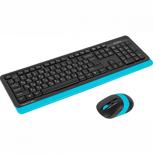 A4Tech Fstyler FG1010 Blue клавиатура + мышь (FG1010 BLUE) - фото 6 - id-p102136764