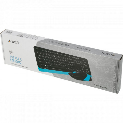 A4Tech Fstyler FG1010 Blue клавиатура + мышь (FG1010 BLUE) - фото 9 - id-p102136764