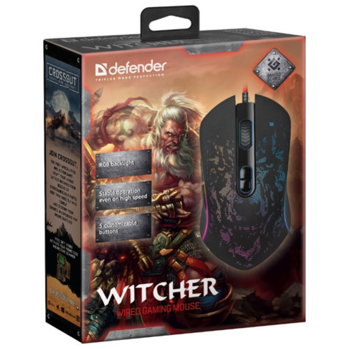 Defender Witcher GM-990 RGB мышь (52990) - фото 4 - id-p115176699