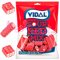 VIDAL Мармелад "Красный кислый микс" 90 гр./ Упаковка 14 шт./ Испания