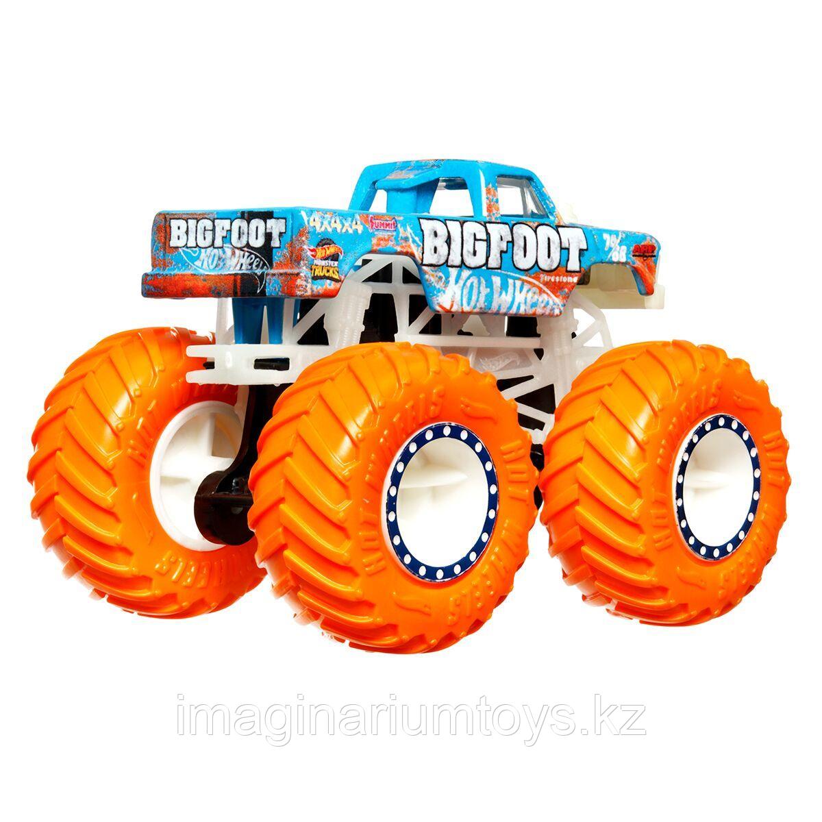 Hot Wheels Монстр-трак светящийся в темноте Big Foot - фото 2 - id-p115178495