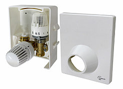 Регулировочный короб с термостатическим клапаном и ограничителем темп. обратного TCB-K-RTL 01 (1/4)