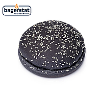 Булочка для бургера чёрная 125мм 89г х 24шт