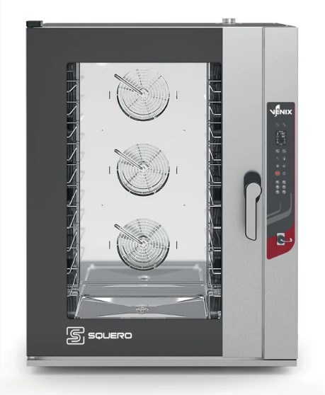 Пароконвектомат на 10 противней 600*400 или GN 1/1, Campiello SQ10DGC Venix Италия, фото 1