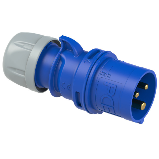 Вилка кабельная PCE 32A/230V/1P+N+E/IP44