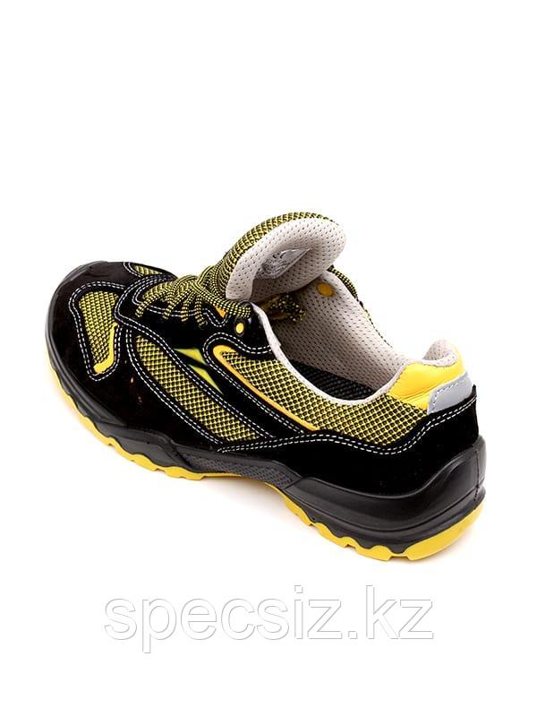 Полуботинки кроссовки с защитным подноском 367 Yellow-Black - фото 2 - id-p115173247