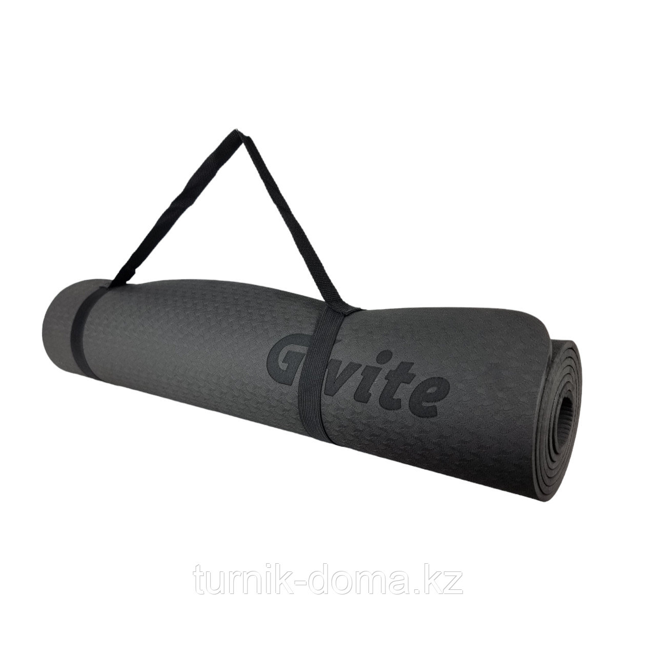 АНТИБАКТЕРИАЛЬНЫЙ КОВРИК ДЛЯ ЙОГИ, ФИТНЕСА G VITE TPE YOGA MAT, 6 ММ - фото 1 - id-p115184059