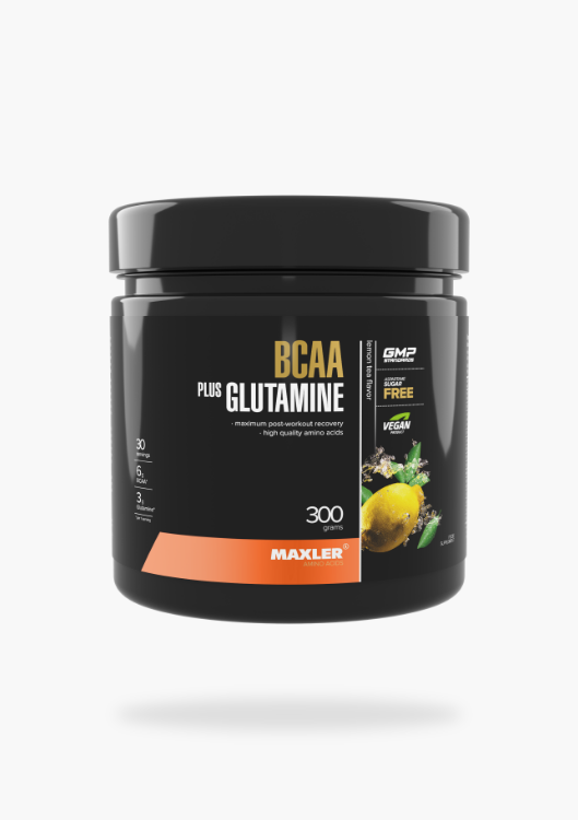 BCAA+Glutamine Лимонный Чай Банка 300г