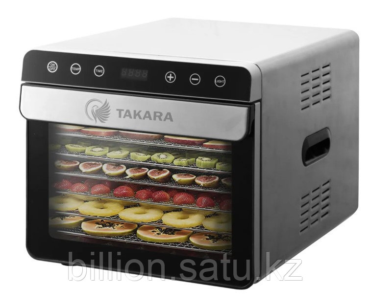 Сушилка для овощей и фруктов TAKARA DF-07, дегидратор - фото 1 - id-p115185579