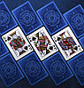 Tally-Ho MetalLuxe blue playing cards, фото 4