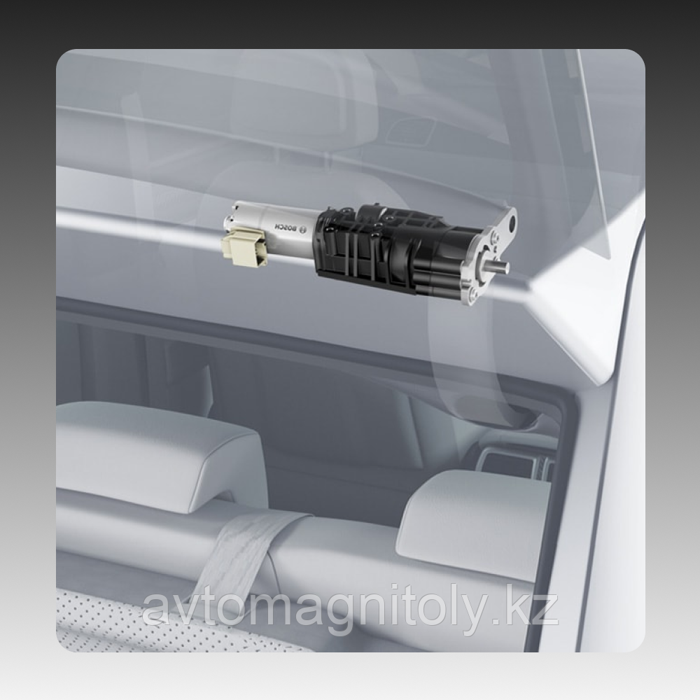 Установка электропривода багажника